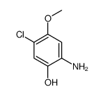 2-Amino-5-chloro-4-methoxyphenol,98280-37-6