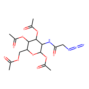 N-Azidoacetylglucosamine, Acetylated