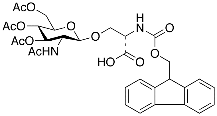 O-(2-Acetamido-2-deoxy-3,4,6-tri-O-acetyl-β-D-glucopyranosyl)-N-Fmoc-L-serine