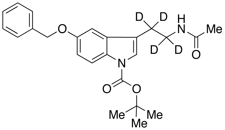 N-Acetyl-N-tert-butoxycarbonyl-O-benzyl Serotonin-d4