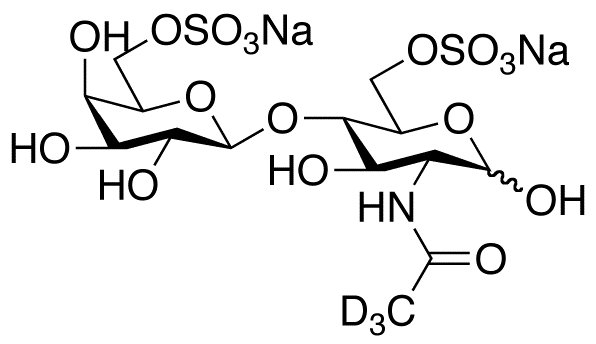 N-Acetyllactosamine 6,6’-Disulfate-d3 Disodium Salt, 90percent