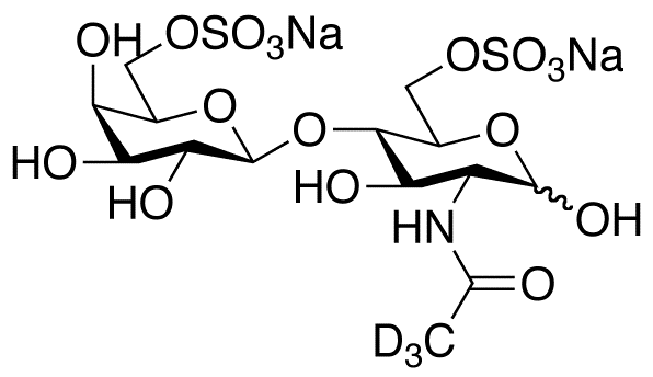 N-Acetyllactosamine 6,6’-Disulfate-d3 Disodium Salt, 90percent