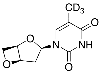 1-(3,5-Anhydro-2-deoxy-β-D-threo-pentofuranosyl)-5-methyl-2,4(1H,3H)-pyrimidinedione, Methyl-d3