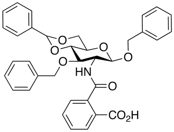Benzyl 2-Deoxy-2-(2-carboxybenzimido)-3-O-benzyl-4,6-O-benzylidene-β-D-glucopyranoside