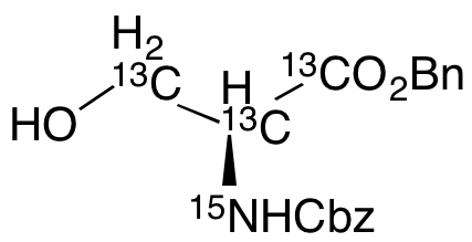 N-(Benzyloxycarbonyl)serine Benzyl Ester-13C3,15N