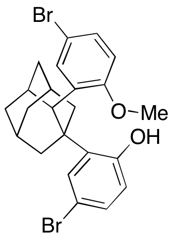 4-Bromo-2-((1S,2S,5S)-2-(5-bromo-2-methoxyphenyl)adamantan-1-yl)phenol
