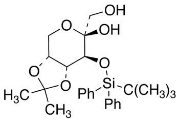 3-tert-Butyldiphenylsilyl-4,5-O-(1-methylethyldiene)-β-D-fructopyranose