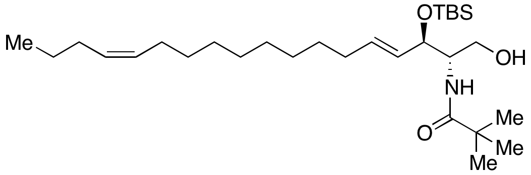 (4E,14Z)-3-((tert-Butyldimethylsilyl)oxy)-1-hydroxysphingadienine-C18