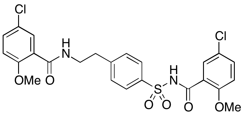 N-(5-Chloro-2-methoxybenzoyl)-4-[2-(5-Chloro-2-methoxybenzamido)ethyl]benzene Sulfonamide