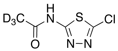 N-(5-Chloro-1,3,4-thiadiazol-2-yl)acetamide-d3