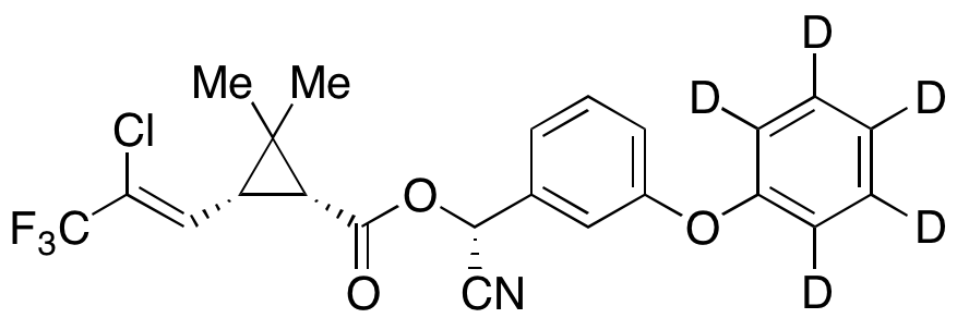 (1R,3R)-3-[(1Z)-2-Chloro-3,3,3-trifluoro-1-propen-1-yl]-2,2-dimethylcyclopropanecarboxylic Acid (R)-