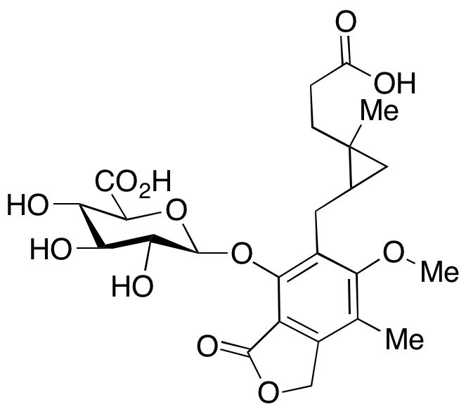 4-Cyclopropylmethyl-O-glucuronide Mycophenolic Acid