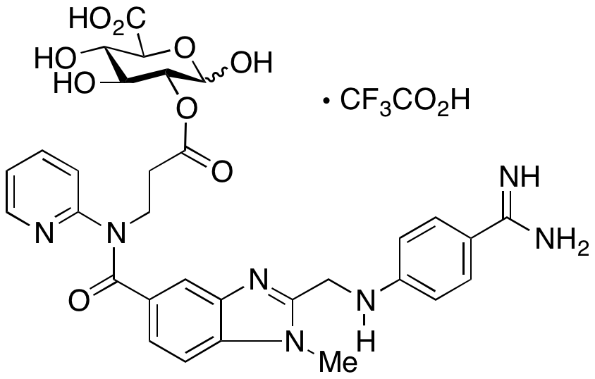 Dabigatran Acyl-O2-D-Glucuronide Trifluoroacetic Acid Salt