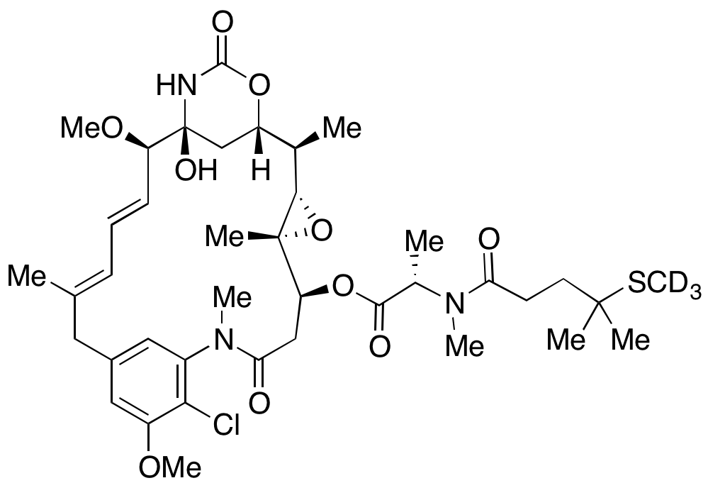 N2’-Deacetyl-N2’-(4-methyl-4-methylthio-1-oxopentyl)maytansine-d3