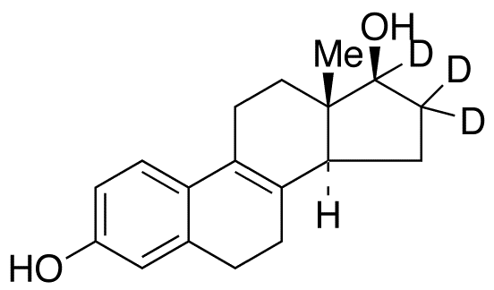 ∆8,9-Dehydro-17β-estradiol-16,16,17-d3 (major)