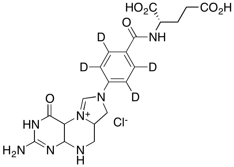 9,10-Dehydro Folitixorin-(phenylene-d4) Chloride