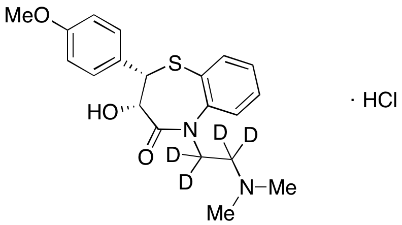 Desacetyl Diltiazem-d4 Hydrochloride