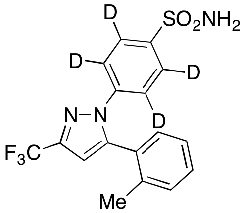 4-Desmethyl-2-methyl Celecoxib-d4