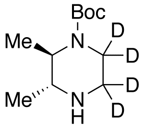 (2R,3R)-2,3-Dimethyl-1-piperazinecarboxylic-d4 Acid 1,1-Dimethylethyl Ester