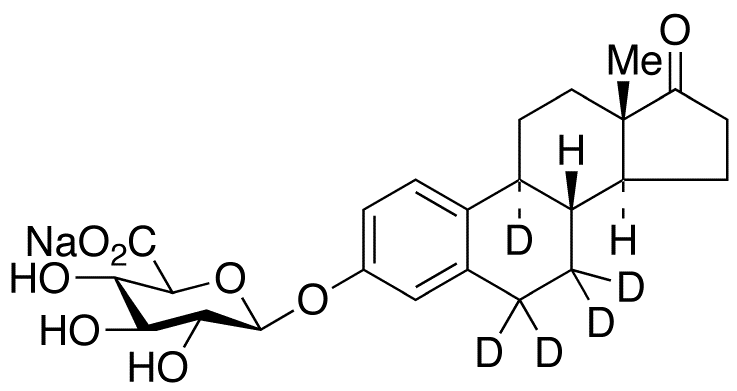 Estrone-d5 β-D-Glucuronide Sodium Salt
