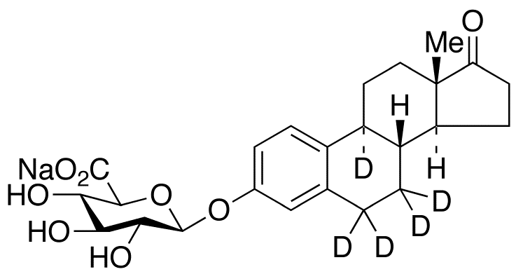 Estrone-d5 β-D-Glucuronide Sodium Salt