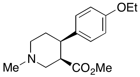 (3R,4R)-4-(4-Ethoxyphenyl)-1-methylpiperidine-3-carboxylic Acid Methyl Ester