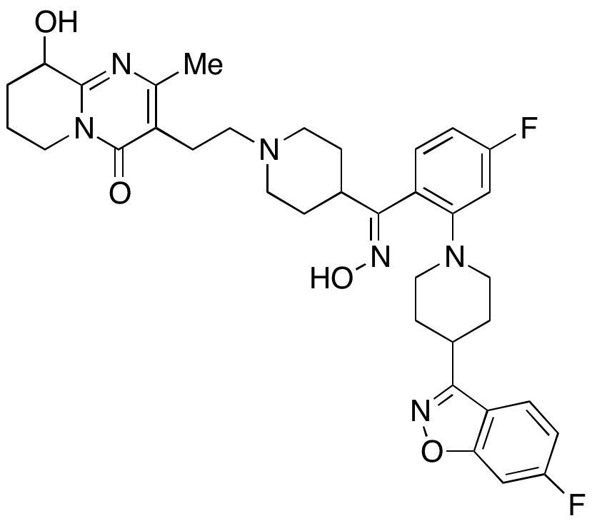 3-[2-[4-[(Z)-(4-Fluoro-2-[4-(6-fluoro-1,2-benzisoxazol-3-yl)piperidin-1-yl)phenyl](hydroxyimino)meth