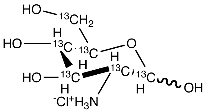 D-[UL-13C6]Glucosamine Hydrochloride