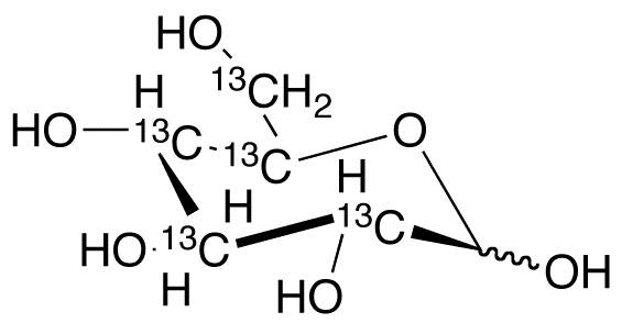 D-Glucose-2,3,4,5,6-13C5