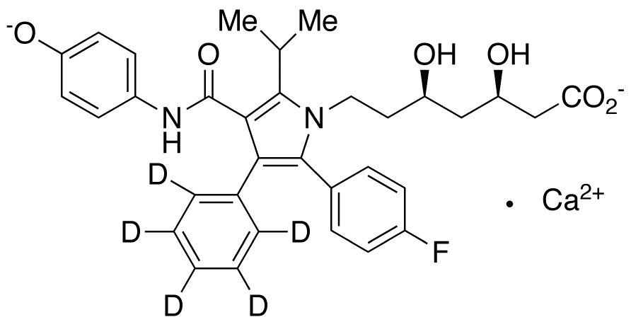 4-Hydroxy Atorvastatin-d5 Calcium Salt