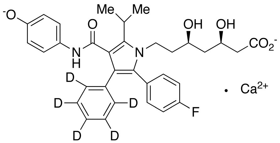 4-Hydroxy Atorvastatin-d5 Calcium Salt