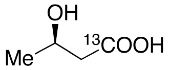 (3R)-3-Hydroxybutyric Acid-1-13C