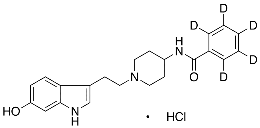 6-Hydroxyindoramin-d5 Hydrochloride