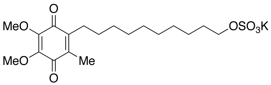 Idebenone Sulfate Potassium Salt 