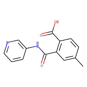 4-Methyl-2-(pyridin-3-ylcarbamoyl)benzoic Acid