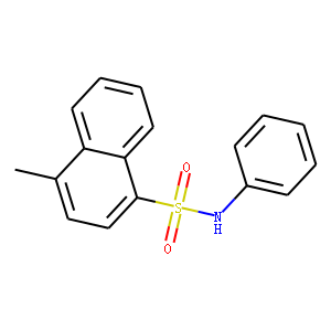 4-Methyl-N-phenylnaphthalene-1-sulfonamide