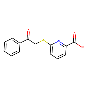 6-Phenacylsulfanylpyridine-2-carboxylic acid