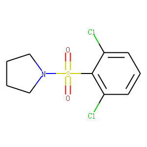 1-(2,6-Dichlorophenyl)sulfonylpyrrolidine