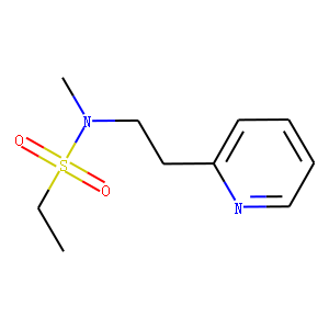 (Ethylsulfonyl)methyl(2-(2-pyridyl)ethyl)amine