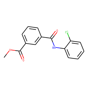 Methyl 3-[(2-chlorophenyl)carbamoyl]benzoate