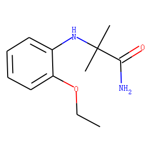 2-(2-Ethoxyanilino)-2-methylpropanamide