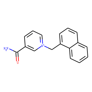 3-Carbamoyl-1-naphthalen-1-ylmethyl-pyridinium