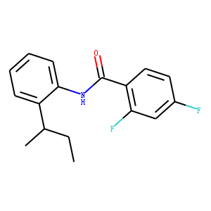 N-(2-Sec-butylphenyl)-2,4-difluorobenzamide