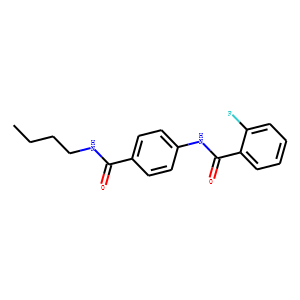N-[4-(Butylcarbamoyl)phenyl]-2-fluorobenzamide