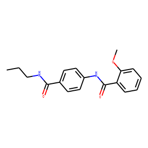 2-Methoxy-N-[4-(propylcarbamoyl)phenyl]benzamide