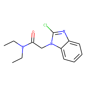 2-(2-Chlorobenzimidazol-1-yl)-N,N-diethylacetamide