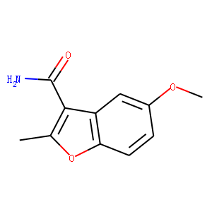 5-Methoxy-2-methyl-1-benzofuran-3-carboxamide