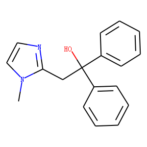 2-(1-Methylimidazol-2-yl)-1,1-diphenylethanol