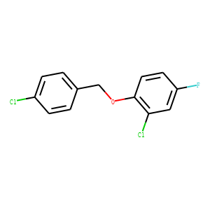 4-Chlorobenzyl 2-chloro-4-fluorophenyl ether
