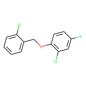 2-Chlorobenzyl 2-chloro-4-fluorophenyl ether